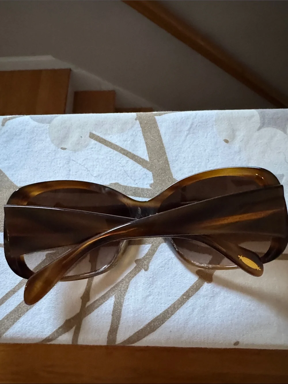 Oliver Peoples Women's Dark Brown Tortoiseshell Oversized Sunglasses
